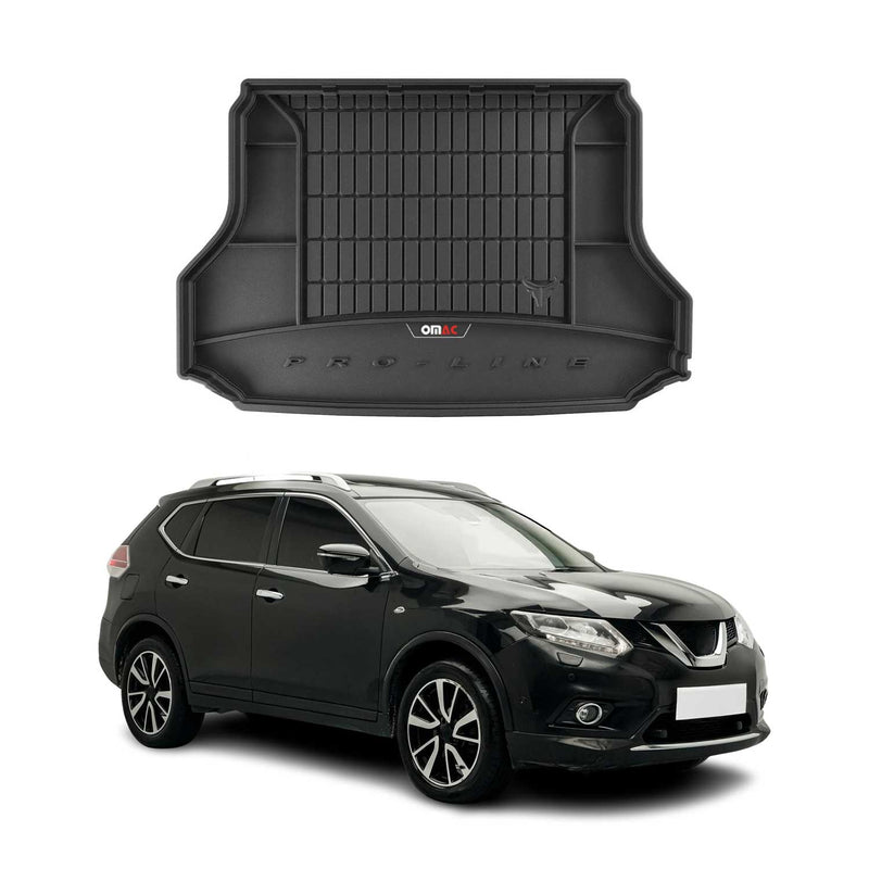 Tapis de Coffre pour Nissan X-Trail 2013-2017 TPE Noir