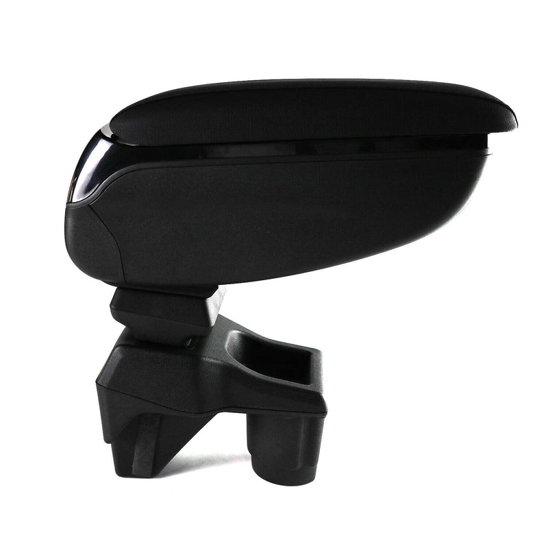 Accoudoir pour Renault Clio V HB 2019-2025 Vinyl Abs Noir Coulissant