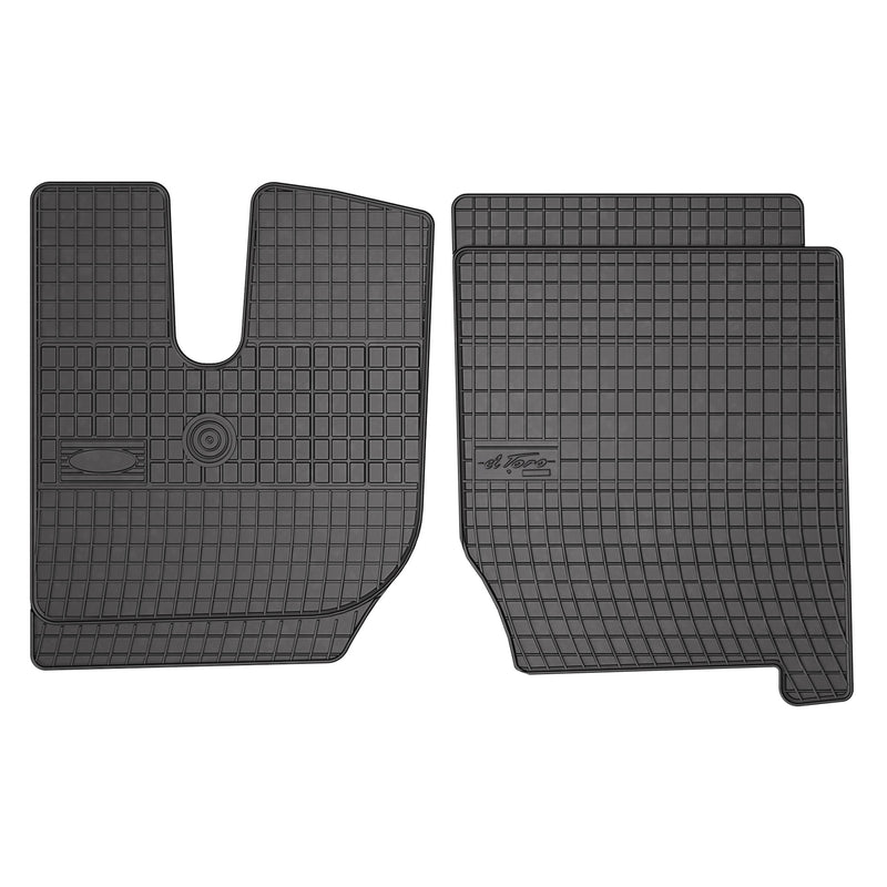 OMAC Tapis de Sol pour Iveco Stralis 2002-2021 Noir Caoutchouc
