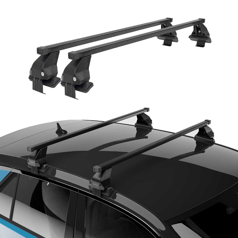 Barres Transversales Menabo pour Toyota Tundra XK50 2014-2021 Noir