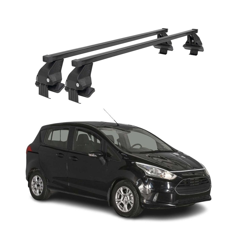 Barres Transversales Menabo pour Ford B-Max 2012-2017 Noir
