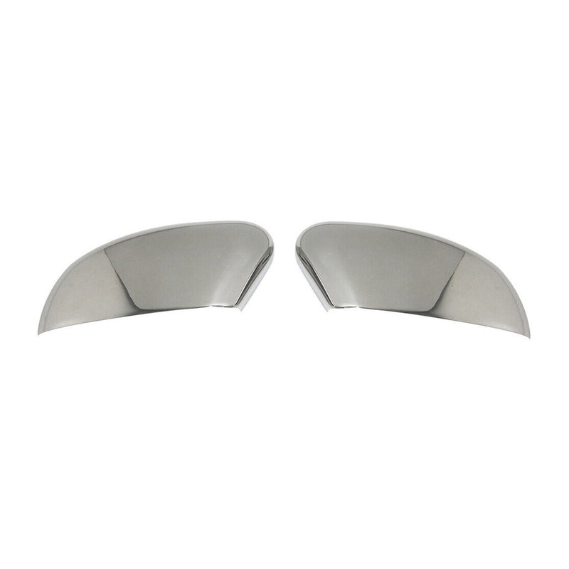 Coques de Rétroviseurs pour Ford Focus II 2006-2010 en Acier Chromé Argent