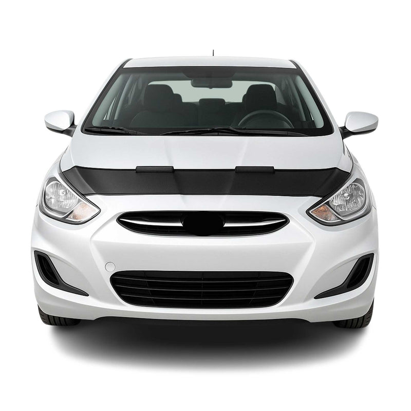 Protège Capot pour Hyundai Accent Blue 2011-2017 Masque de voiture vinyle Noir