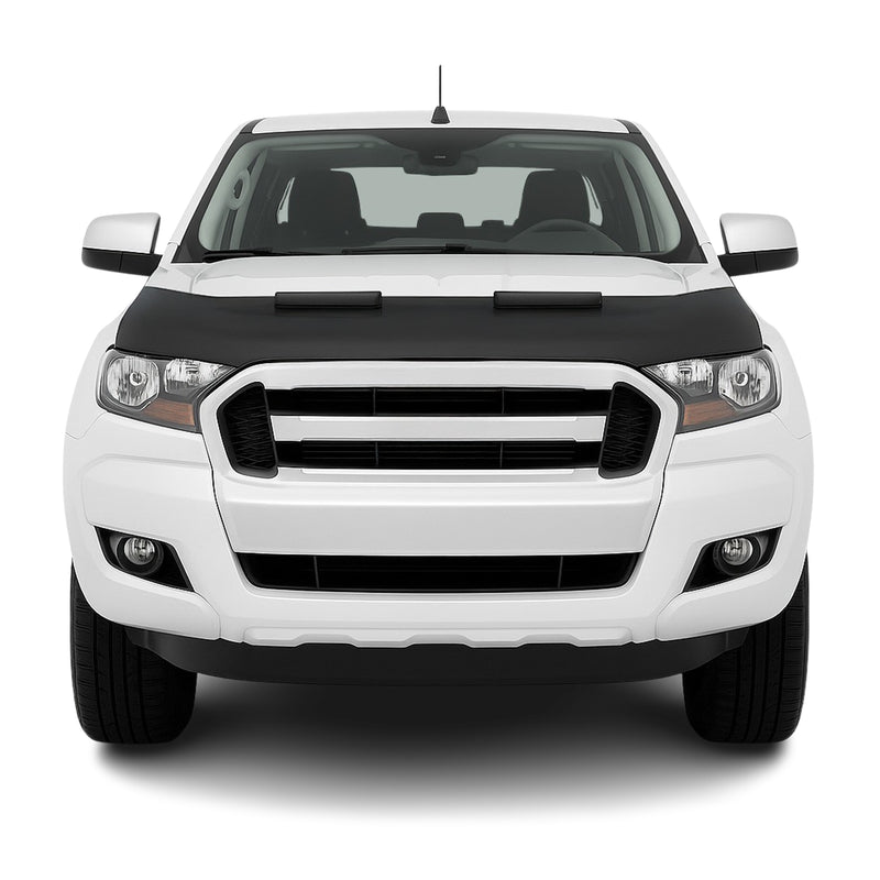 Protège Capot pour Ford Ranger 2015-2021 Masque de voiture vinyle Noir