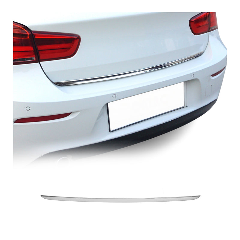 Garniture de hayon coffre pour BMW Série 1 F20 F21 3-5 portes 2012-19 acier inox