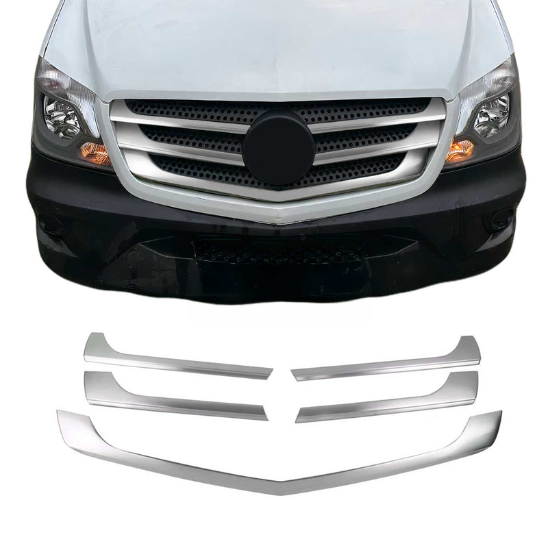 Moulure de Grille de Calandre pour Mercedes Sprinter W906 2013-2018 Chromé 5x