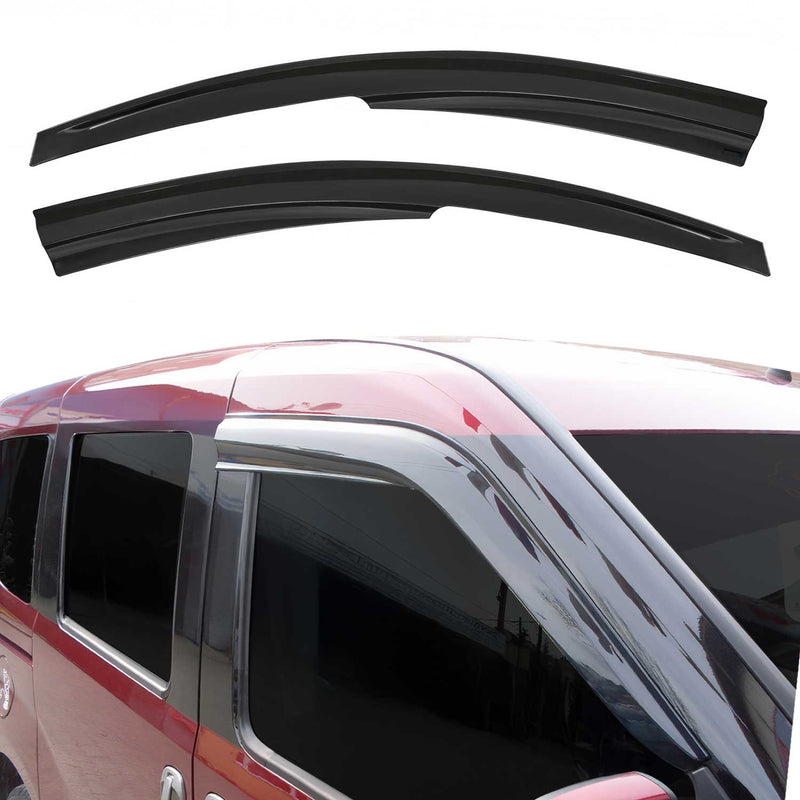 Déflecteurs De Vent Pluie D'air pour Dacia Dokker 2012-2021 Acrylique 2 Pcs