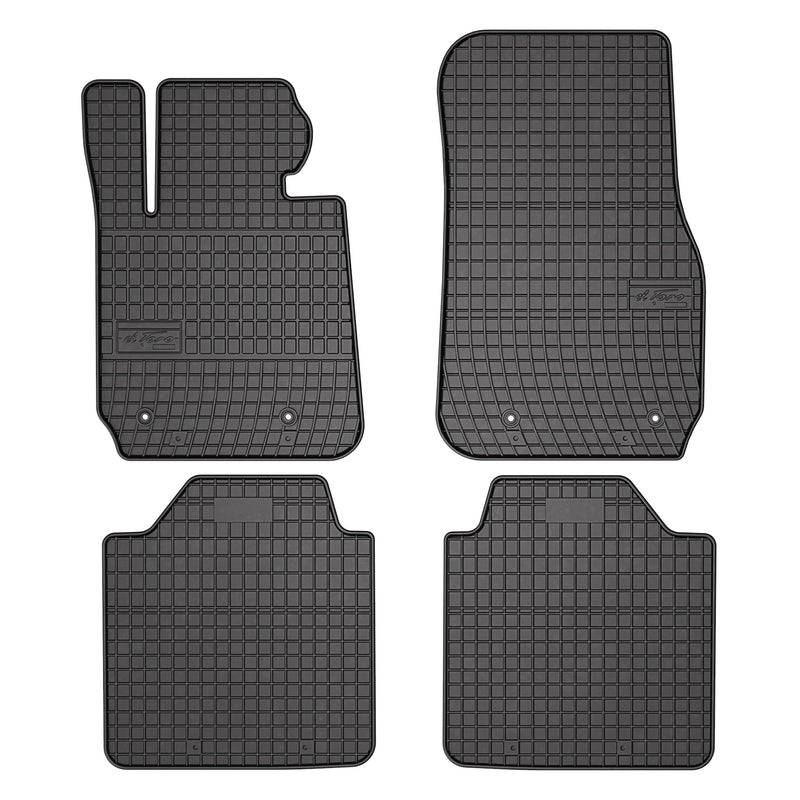 OMAC Tapis de sol pour BMW Série 3 GT F34 2013-2021 Noir en caoutchouc