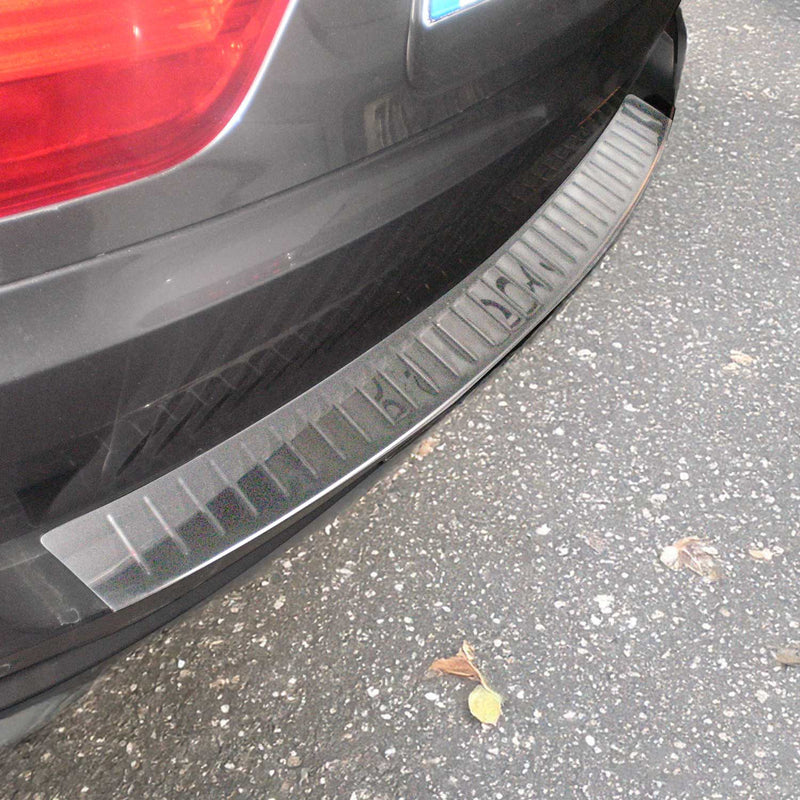 Protection Seuil De Pare-Chocs Arriére pour BMW X5 E70 2006-2013 Inox Chromé