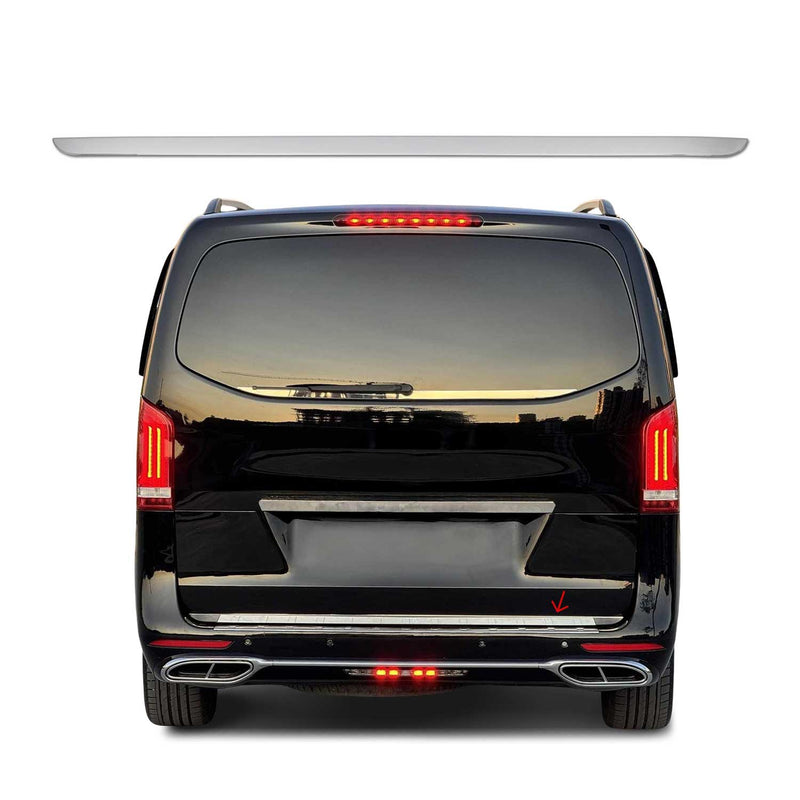 Garniture de Hayon Coffre pour Mercedes Vito W447 2014-2025 acier inox