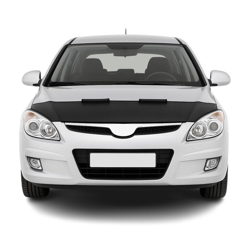 Protège Capot pour Hyundai i30 2007-2012 Masque de voiture vinyle Noir