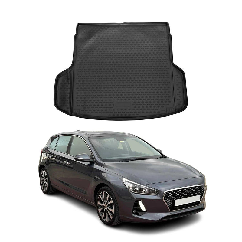 OMAC Tapis de coffre pour Hyundai i30 Break 2020-2025 sur mesure en caoutchouc