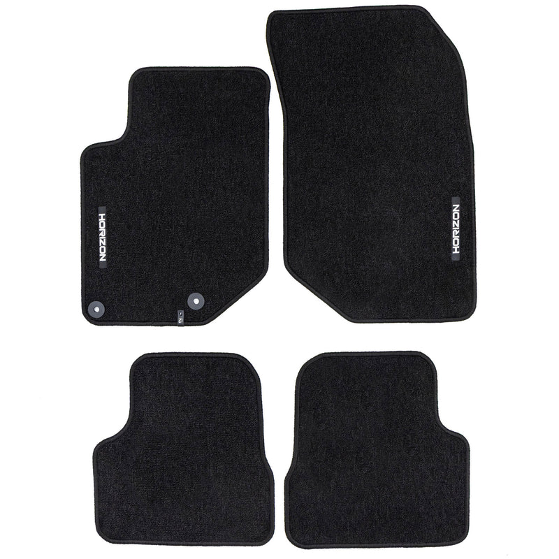 Tapis de Sol de Voiture pour DS 3 Crossback 2018-2025 Velours Imperméable 4Pcs