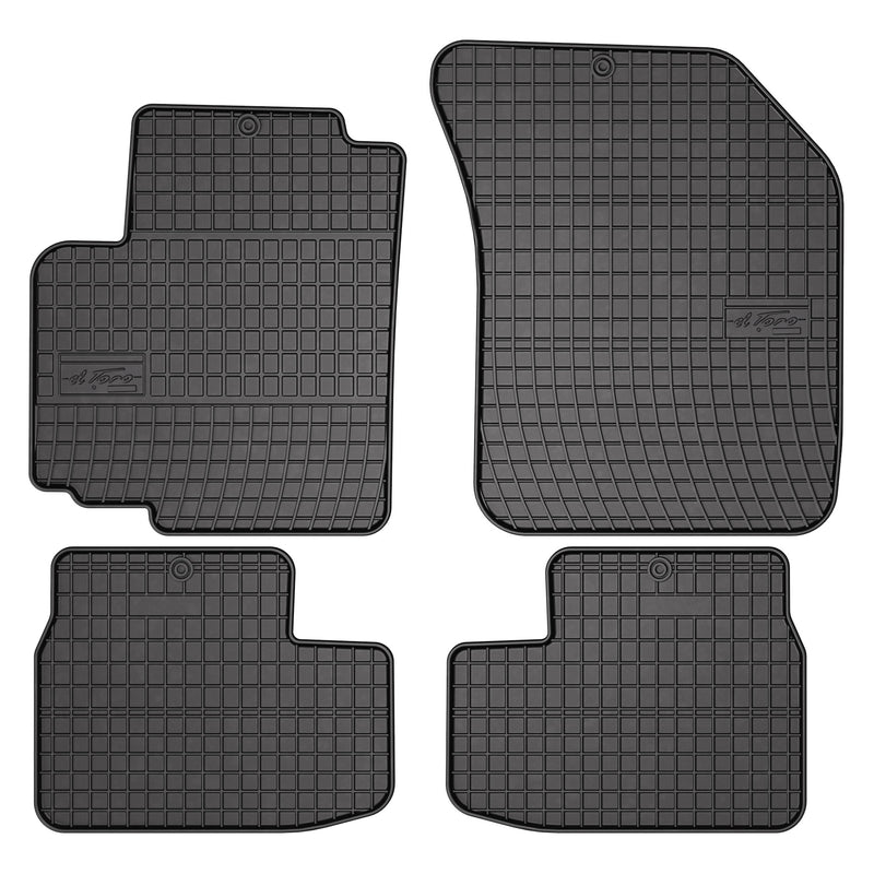 OMAC Tapis de Sol pour Suzuki Splash 2008-2014 Caoutchouc Noir