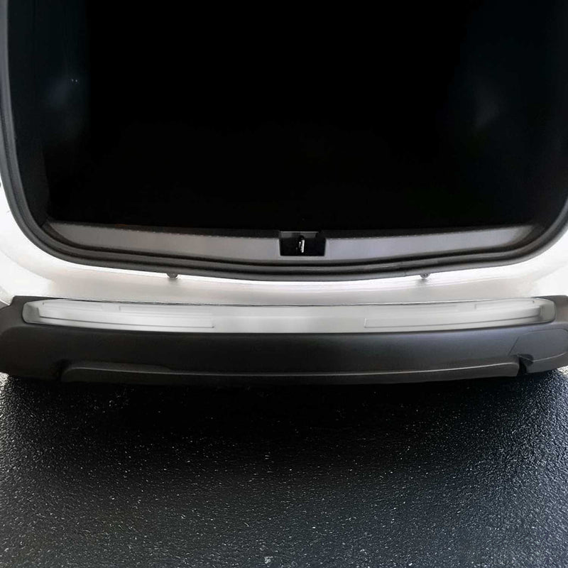 Protection Seuil De Pare-Chocs Arriére pour Dacia Duster 2018-2024 Acier Brossé