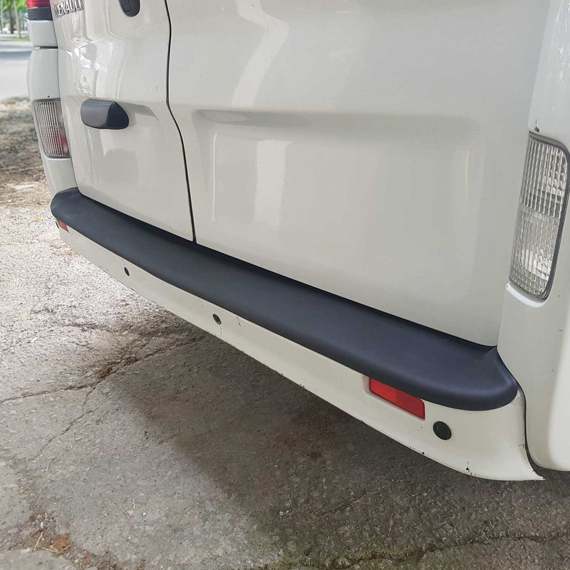 Protection seuil Coffre Pare-Chocs pour Opel Vivaro 2001-2014 ABS Noir