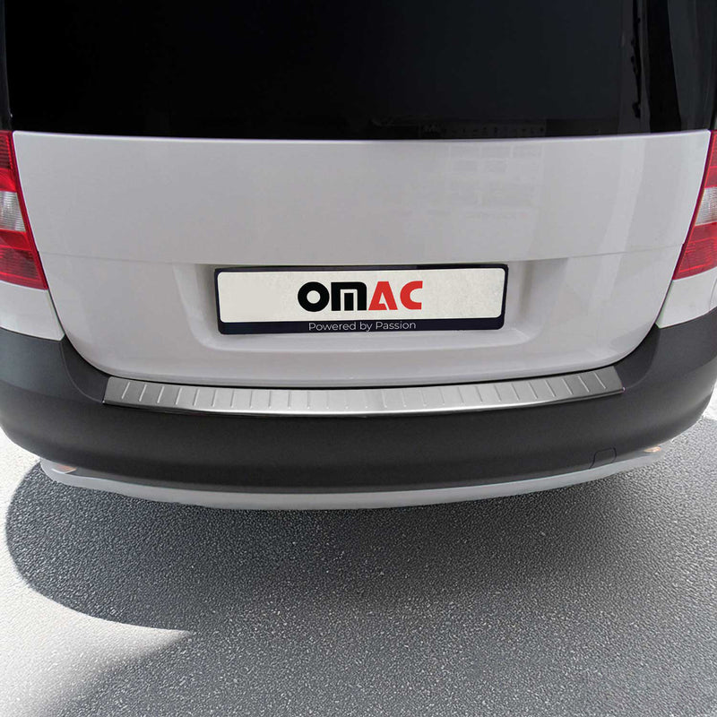 Protection Seuil de Pare-chocs Arriére Pour Skoda Yeti 2009-2017 Acier Inox