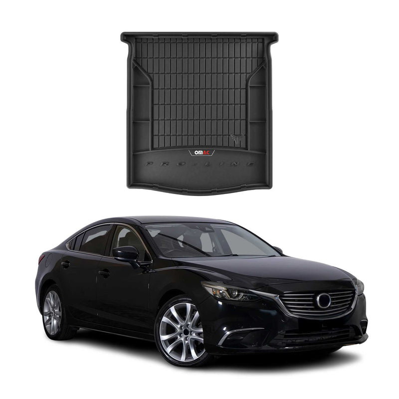 Tapis de Coffre pour Mazda Mazda 6 2012-2022 TPE Noir