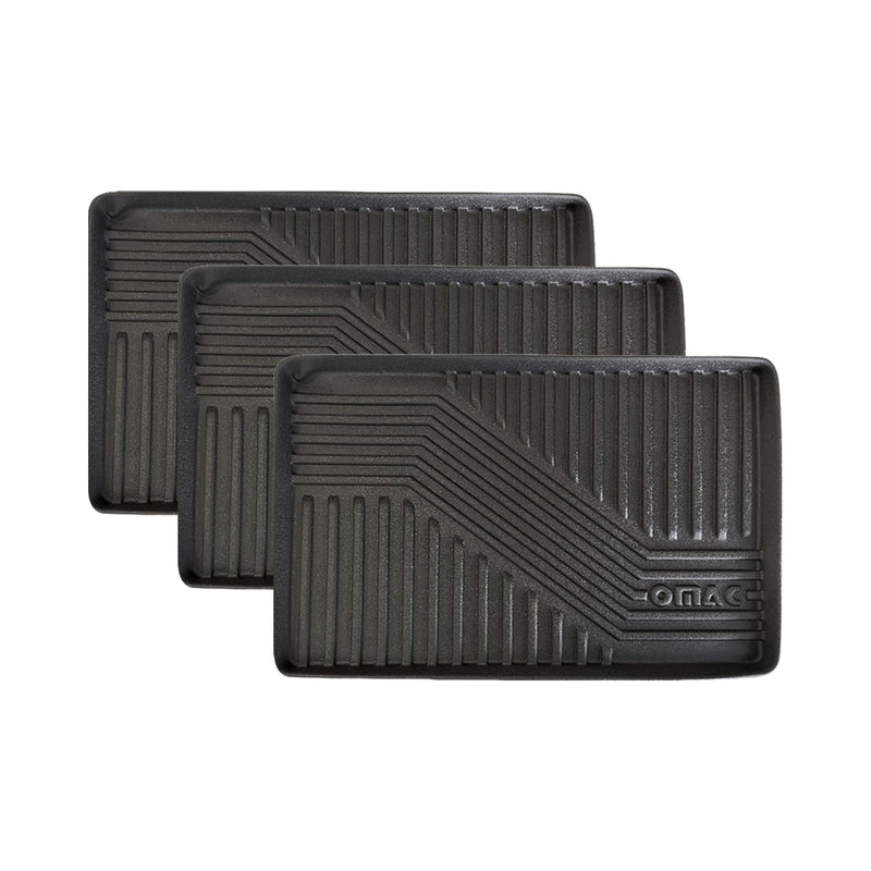 3x OMAC Tapis polyvalent pour cuisine, chaussures, machine à café, gamelle 58x38