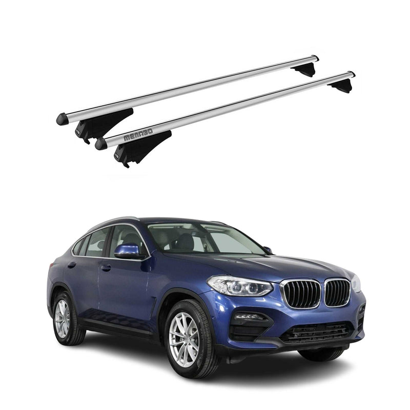 Tiger Barres de toit transversales pour BMW X4 G02 2018-2025 Gris