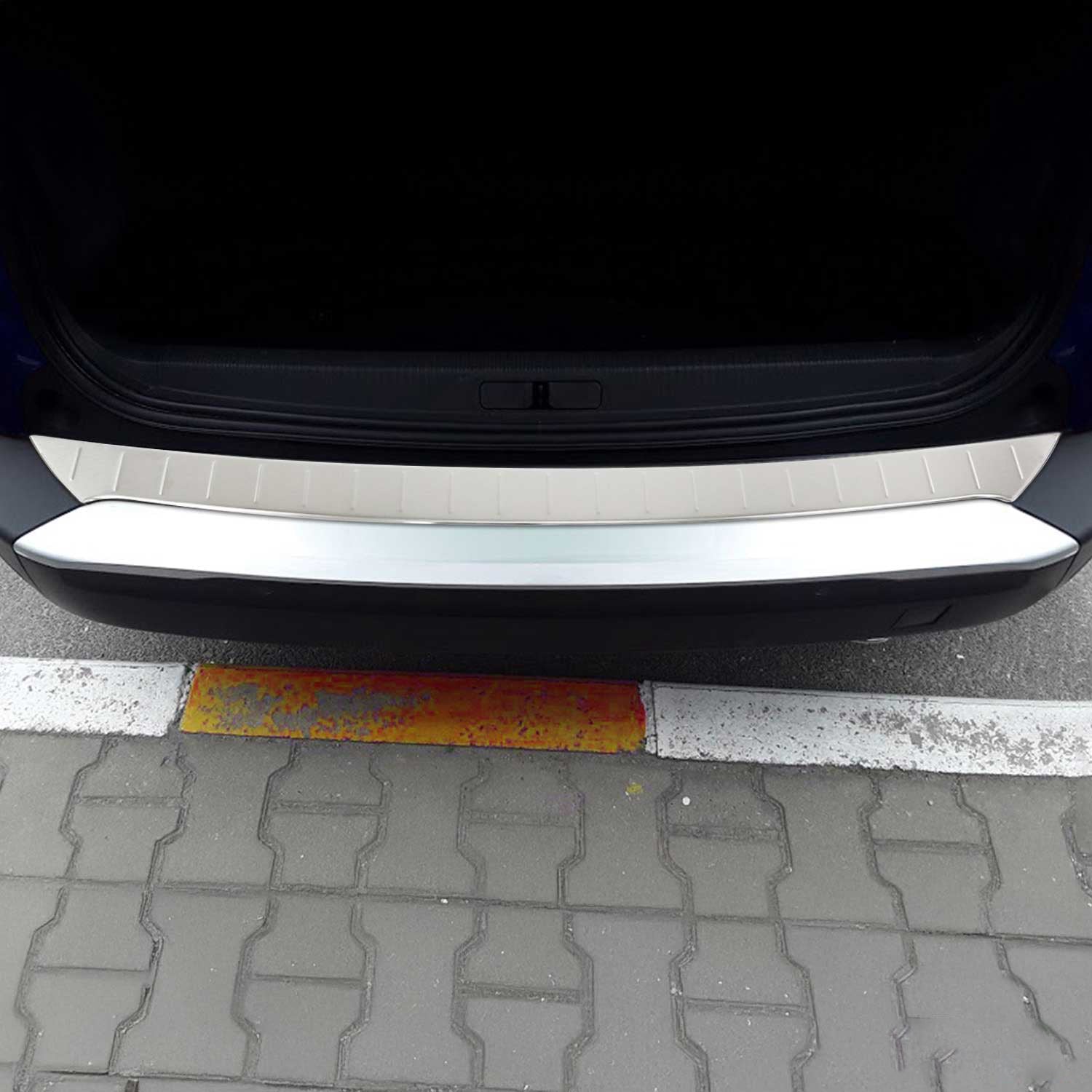Pare chocs arrière inférieur pour PEUGEOT 2008 II 2019-2023 2 trous radar, noir, Neuf