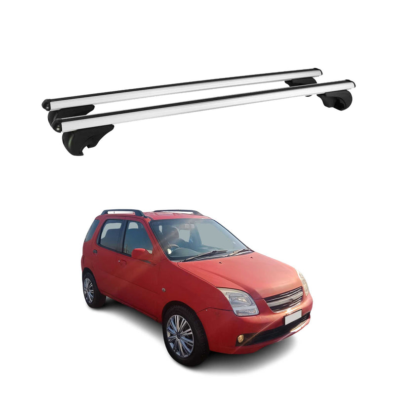 Barres de toit Transversales pour Chevrolet Cruze 2001-2004 Aluminium Argent