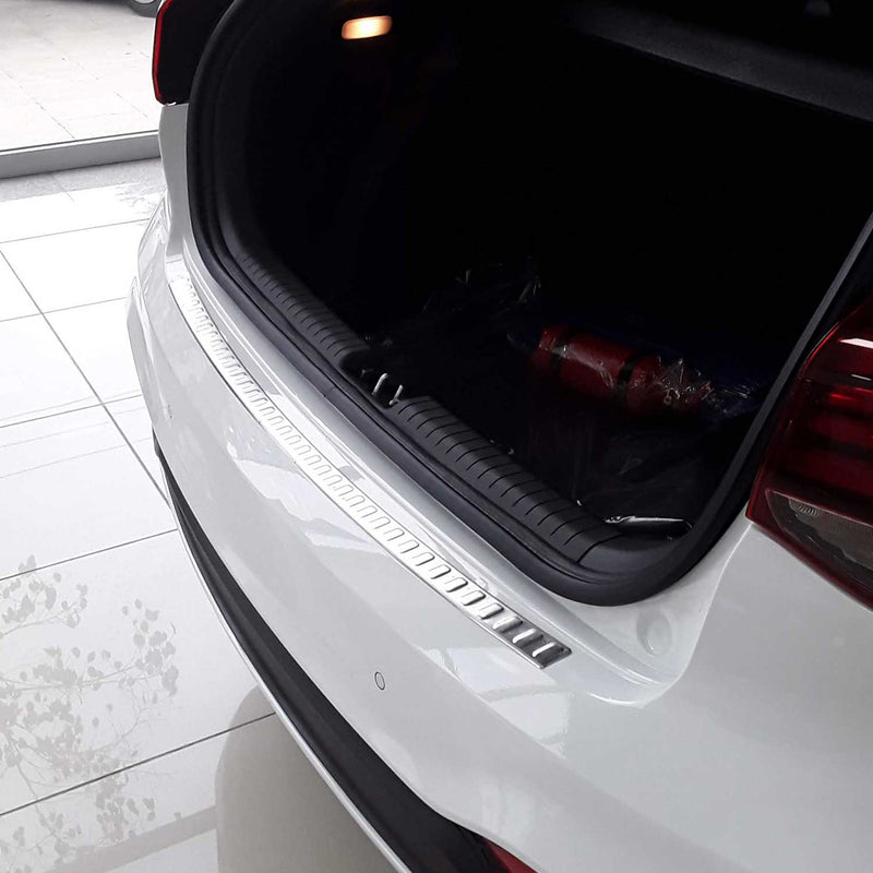 Protection Seuil de Pare-chocs Arriére Pour Hyundai i20 HB 2018-2020 Brossé
