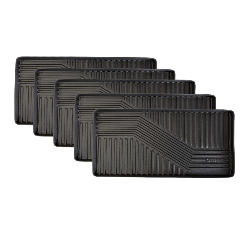 5x OMAC Tapis polyvalent pour cuisine, chaussures, machine à café, gamelle 78x38