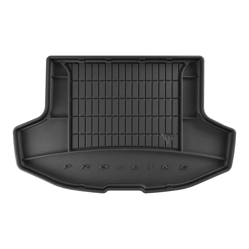 Tapis de Coffre pour Mitsubishi Lancer Sportback 2007-17 sans Subwoofer TPE Noir