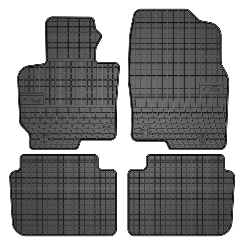 OMAC Tapis de Sol pour Mazda CX-5 2012-2017 Caoutchouc Noir