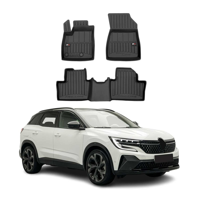OMAC Tapis de sol pour Renault Austral RHN 2022-2025 3 pièces en Caoutchouc TPE