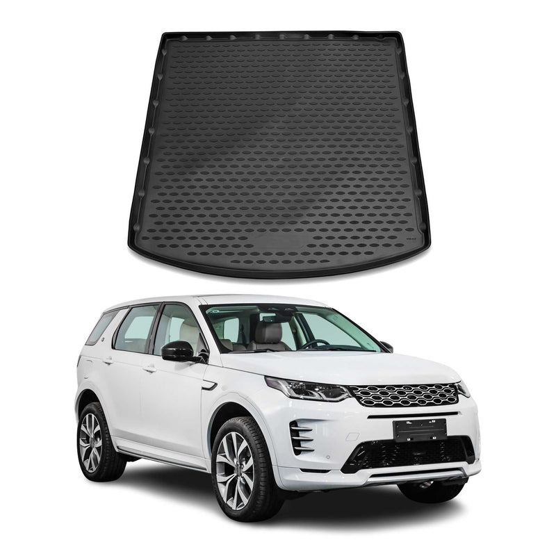Tapis de Coffre pour Land Rover Discovery Sport 2014-2019 TPE Noir