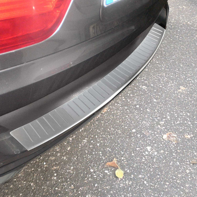 Protection Seuil De Pare-Chocs Arriére pour BMW X5 E70 2006-2013 Acier Brossé