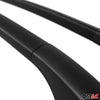 Barres de toit longitudinales pour Fiat Tipo 2015-2020 en Alu noir