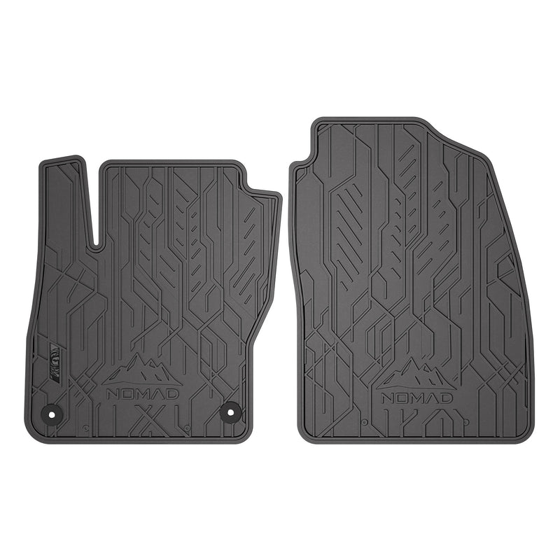 Tapis de Sol de Voiture pour Ford Focus mk2 2004-11 Caoutchouc Imperméable Noir