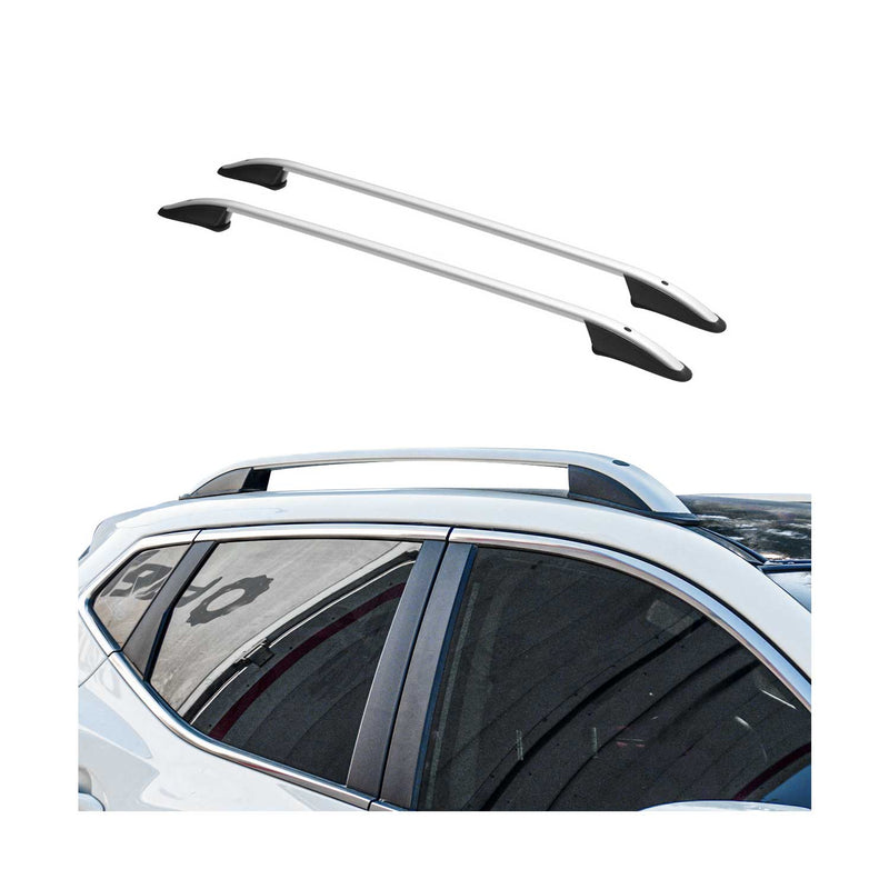 Barres de toit longitudinales pour Range Rover Sport L320 2005-2013 L3 Alu Gris