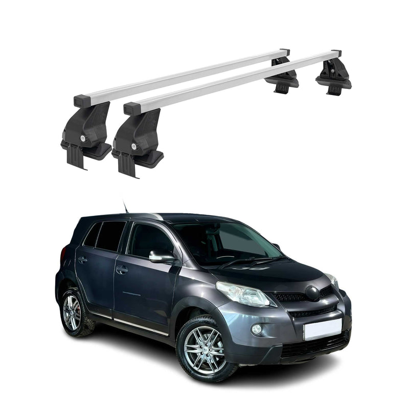 Barres de toit transversales pour Toyota Urban Cruiser 2009-2014 Acier Gris