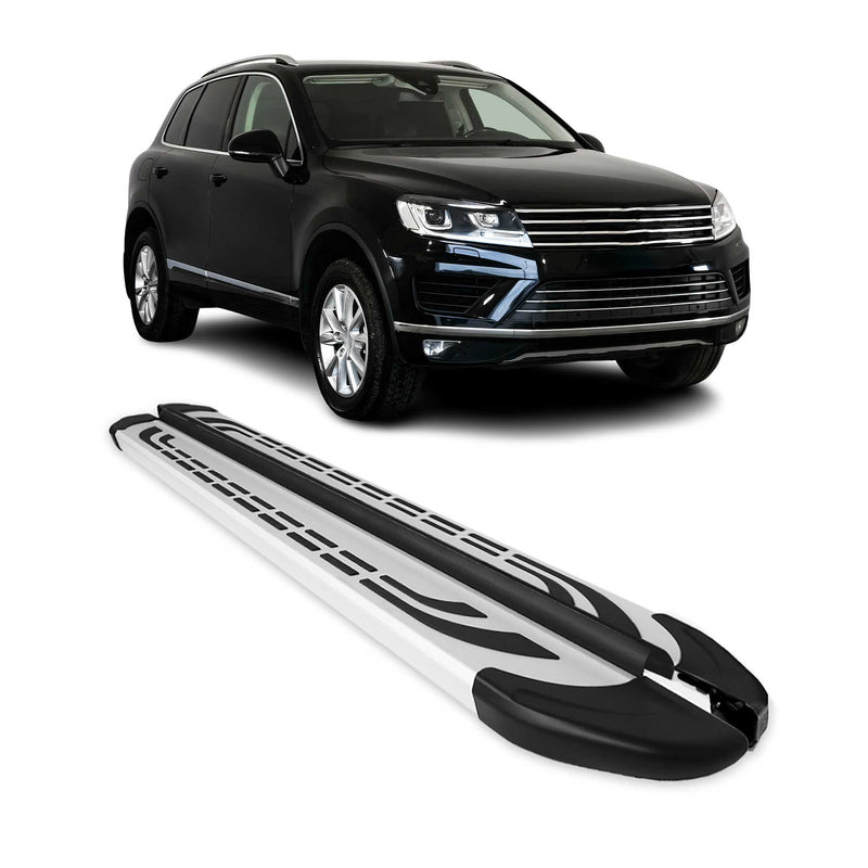 Marchepieds latéraux pédale pour VW Touareg 2003-2010 en Aluminium