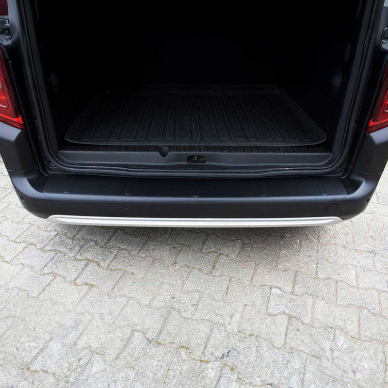 Protection Seuil de Pare-chocs Arriére Pour Peugeot Partner Tepee 2008-2018 ABS