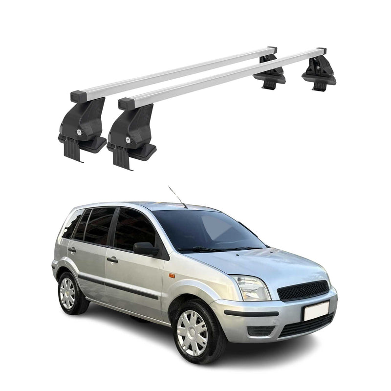 Barres de toit transversales pour Ford Fusion 2002-2012 Gris
