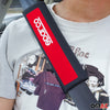 SPARCO couvre de volant et coussin de ceinture kit de protection en noir rouge