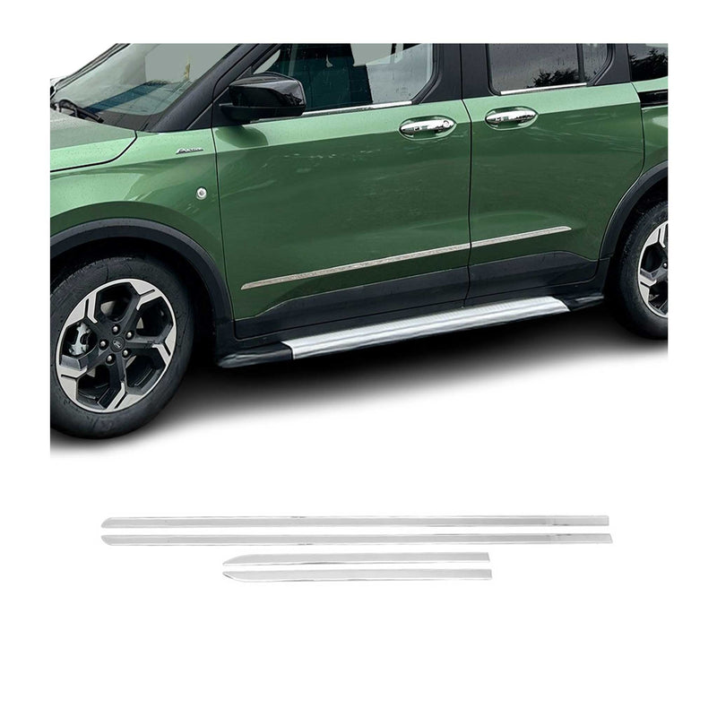 Baguette protection latérale de porte pour Ford Tourneo Courier 2023-2025 Argent