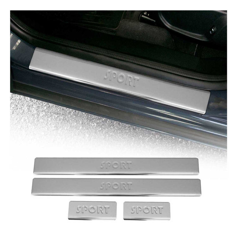 Couverture de Seuil de porte pour Ford Mondeo mk5 2014-22 inox chromé Sport 4Pcs