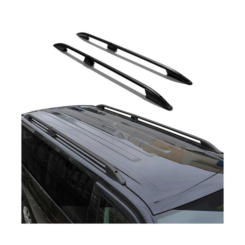 Barres de toit longitudinales pour Subaru XV 2012-2018 GP SUV Aluminium Noir