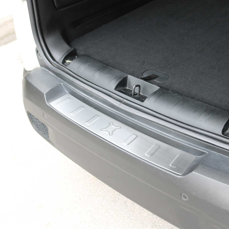 Protection Seuil De Pare-Chocs Arriére pour Jeep Renegade SUV 2014-2024 Brossé