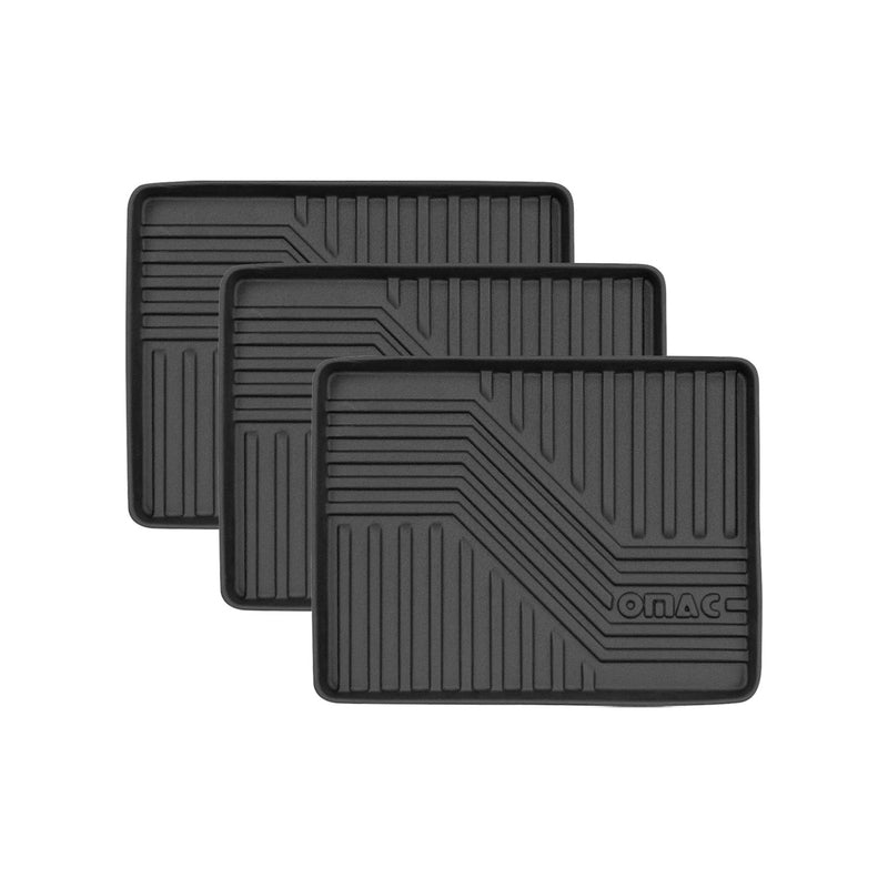 3x OMAC Tapis polyvalent pour cuisine, chaussures, machine à café, gamelle 43x33