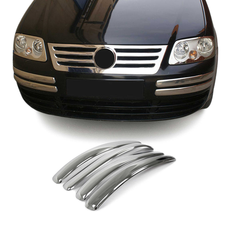 Moulure de Grille de Calandre pour VW Caddy 2003-2010 Chromé 4Pcs