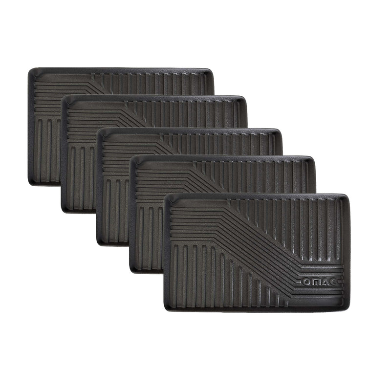 5x OMAC Tapis polyvalent pour cuisine, chaussures, machine à café, gamelle 58x38