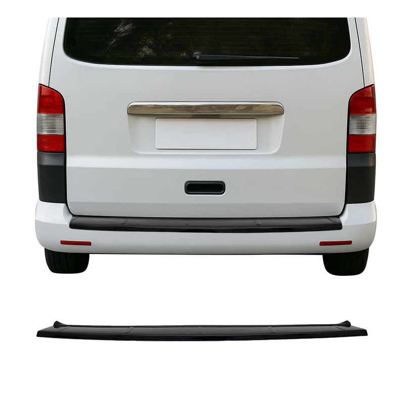 Protection Seuil de Pare-chocs Pour VW T6 T6.1 2015-24 Double porte Acrylic Noir