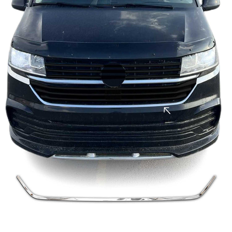 Moulure de Grille de Calandre pour VW T6.1 Transporter tout 2019-2024 Chromé